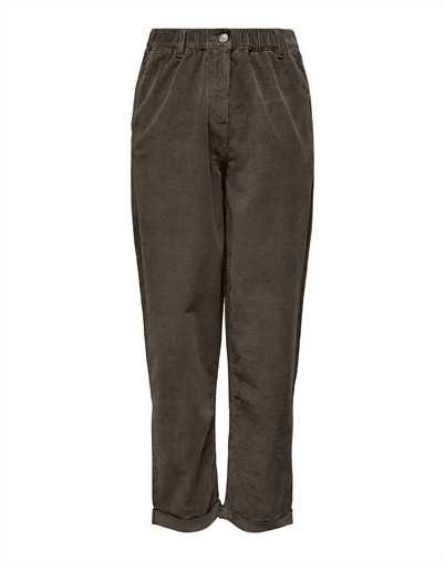 Only - ONLFlora Cord Carot Hose - Chocolate Brown